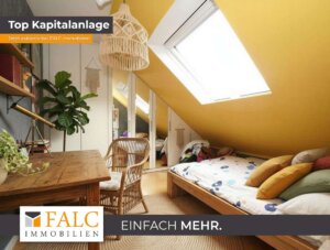 Investoren aufgepasst! 2 Zimmer, sicher vermietet - FALC Immobilien Heilbronn